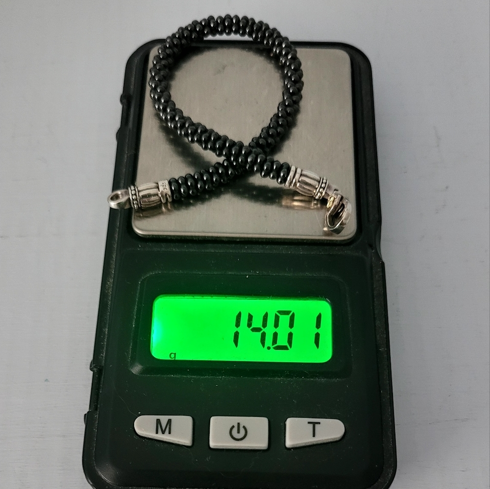 LAGOS .925 18K Black Ceramic Caviar Bracelet. Read description, please! - Picture 8 of 10